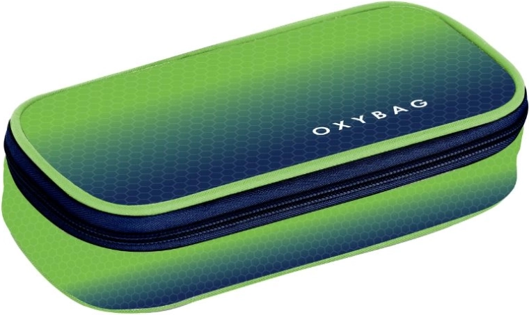 JUMBO Ombre Green Pencil Case