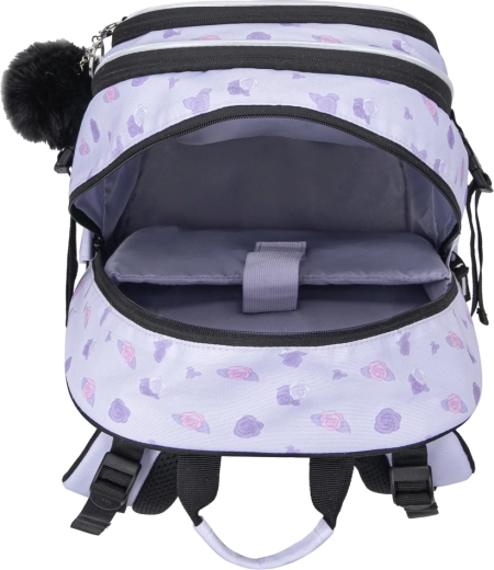 Smart compartment layout and a laptop pocket
