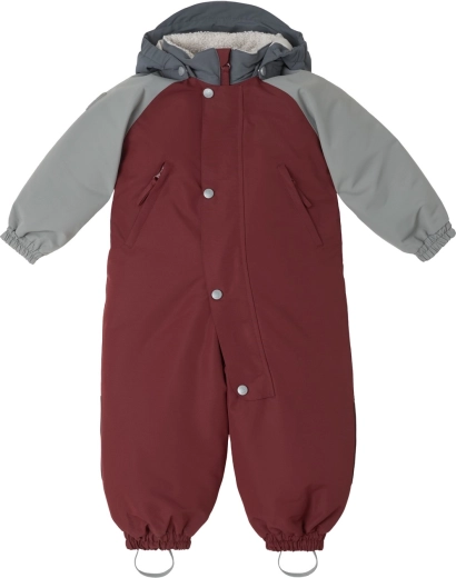 Leokid ziemas kombinezons Color Block Redwood izm. 80 (12–18 mēneši)
