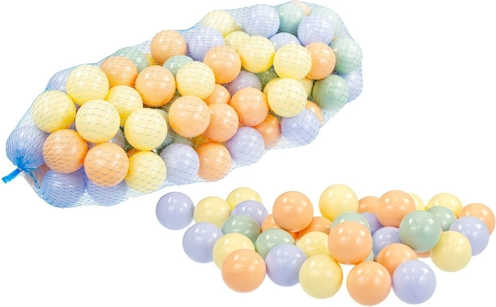 Colorful plastic balls for a ball pit - 100 pcs