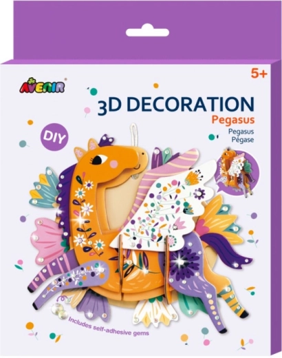 3D dekors Pegazs