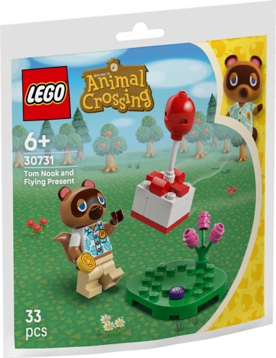 ANIMAL CROSSING būvējamais komplekts: Toms Nuks un lidojošā dāvana