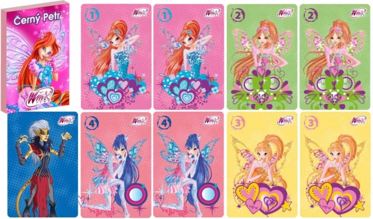 Kāršu spēle Melnā Petra Winx Club