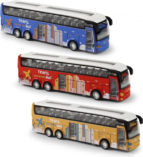 Metāla starppilsētu autobuss ar brīvgaitu
