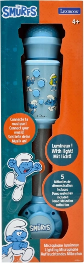 Lexibook izgaismots Smurfu mikrofons ar melodijām