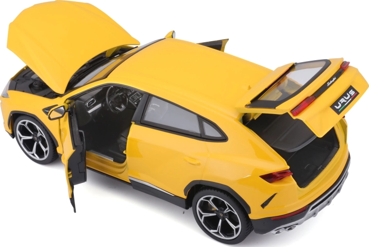 Opening parts of the model