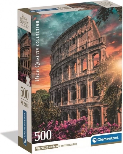 Clementoni puzle Kolizejs, Roma — 500 gabali