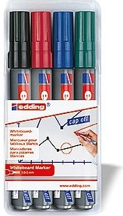 Tāfeles marķieri Edding 250 – komplekts 4 gab.