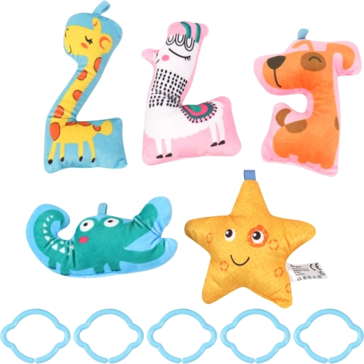 Hanging toys for sensory development
