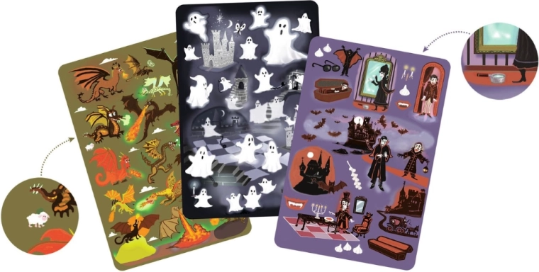 Spooky yet friendly illustrations