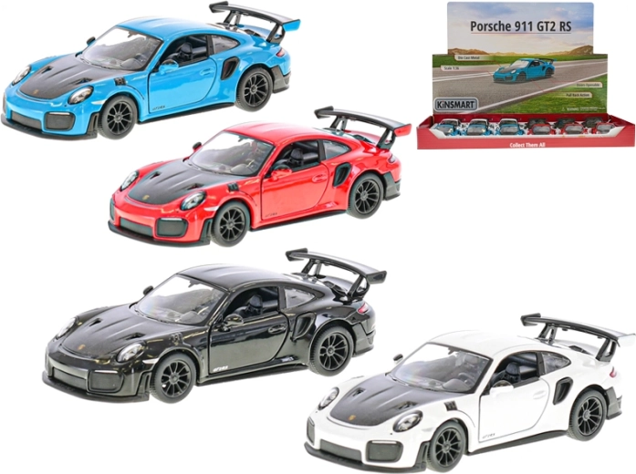 Metāla automašīnas modelis PORSCHE 911 GT2 RS 1:36 Kinsmart