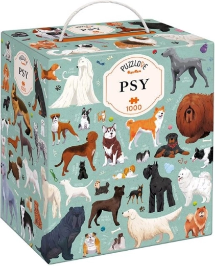 Puzle Puzzlove suņi – 1000 gabaliņi