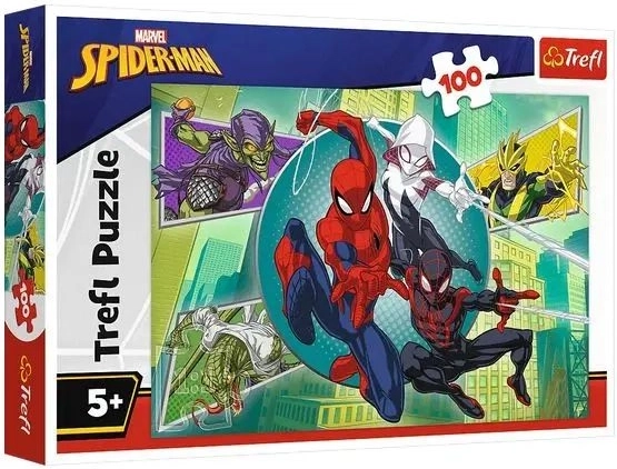 Puzle „Spider-Man – Zirnekļcilvēka maska”, 100 detaļas