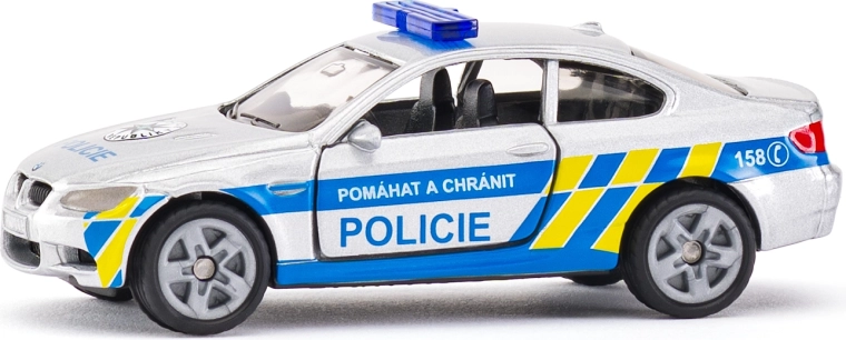SIKU policijas BMW M3 Coupé – čehu versija