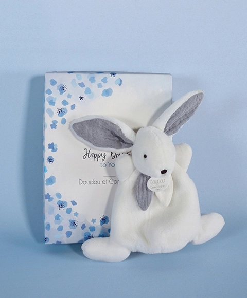 Doudou plīša trusītis dāvanu kastītē