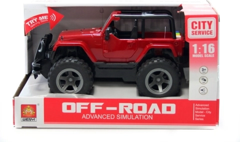 Battery-powered Jeep
