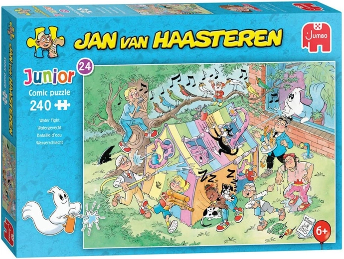 JUMBO puzle Jan van Haasteren Junior Ūdens kauja, 240 detaļas