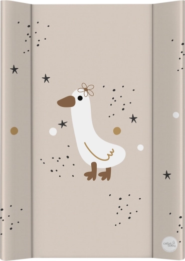 Ceba Baby changing mat with rigid board Basic star duck 50 × 70 cm