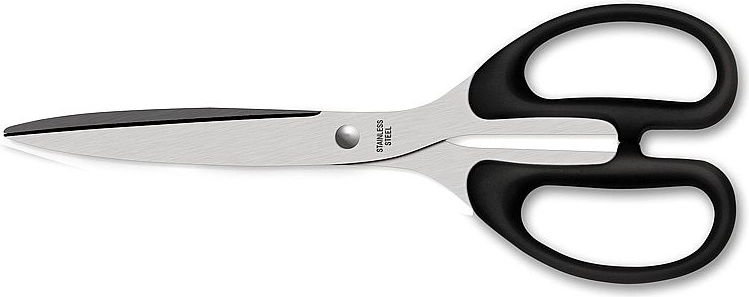 Universālās biroja šķēres 21 cm, melnas