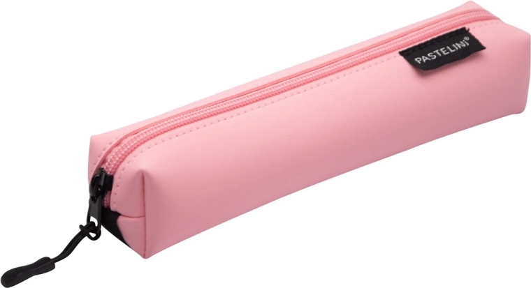 PASTELINI pink pencil case with elastic strap