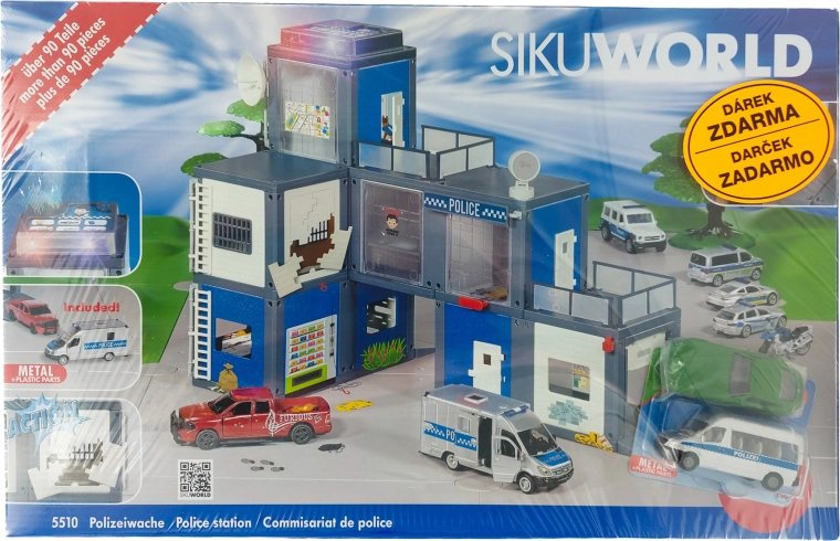 Siku World policijas iecirknis ar dāvanām – limitētā edīcija