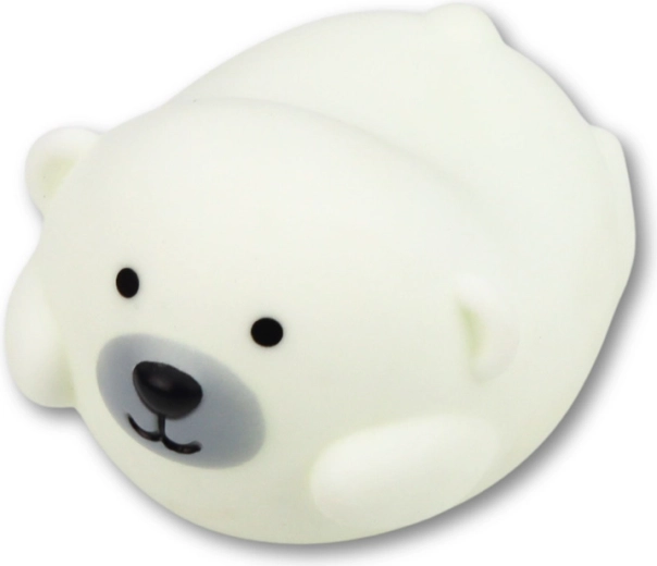 Adorable polar bear for bath time and travel