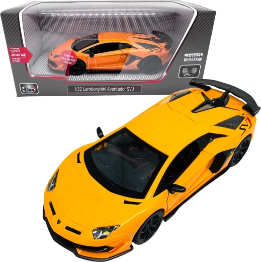 Die-cast model 1:32 Lamborghini Aventador SVJ – orange