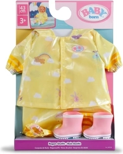 Baby Born deluxe lietus tērps lellei 43 cm