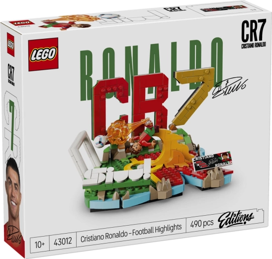 LEGO Editions Cristiano Ronaldo – futbola mirkļi