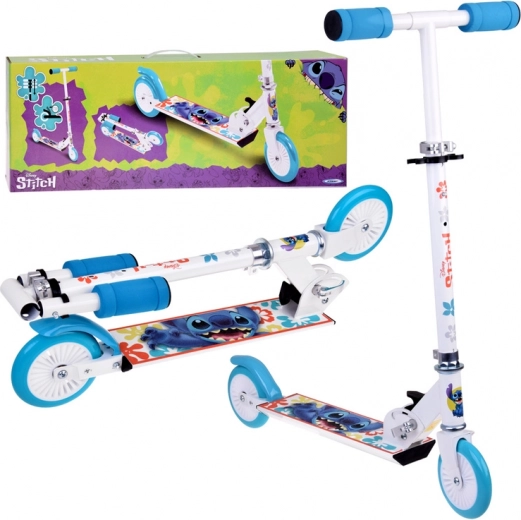 Saliekamais skrejritenis Disney STITCH, balts, bērniem līdz 50 kg