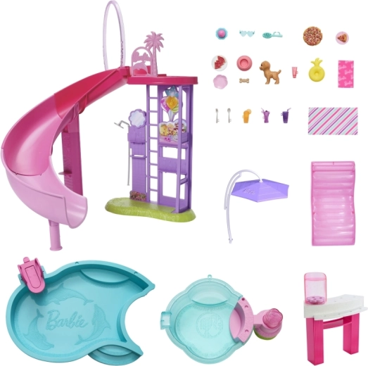 Six zones for water fun