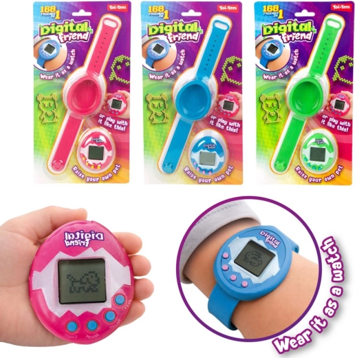 Electronic bracelet with a sound-emitting pet - 1 piece