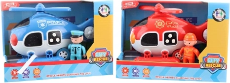 Battery-Powered Helicopter with Sounds and Lights