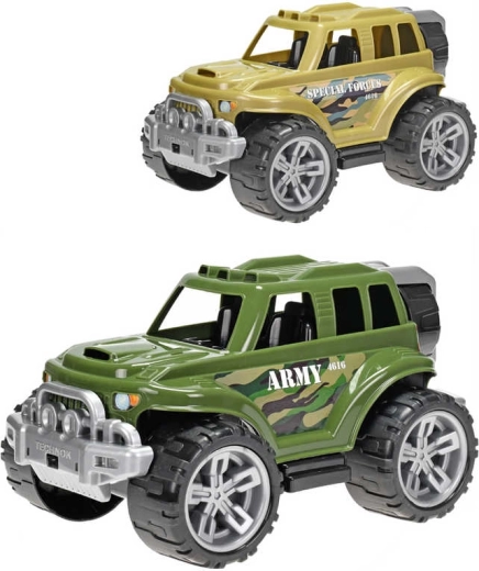 Militārs apvidus auto SUV ar lieliem riteņiem 35 cm - 1 gab.