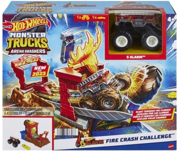 Hot Wheels Monster Trucks arēna – sacīkšu izaicinājuma rotaļu komplekts