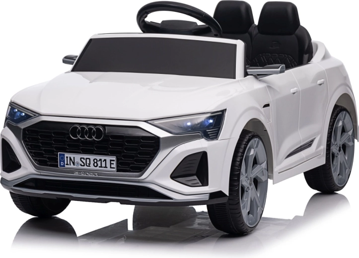 Bērnu elektriskā automašīna Audi SQ8 balta
