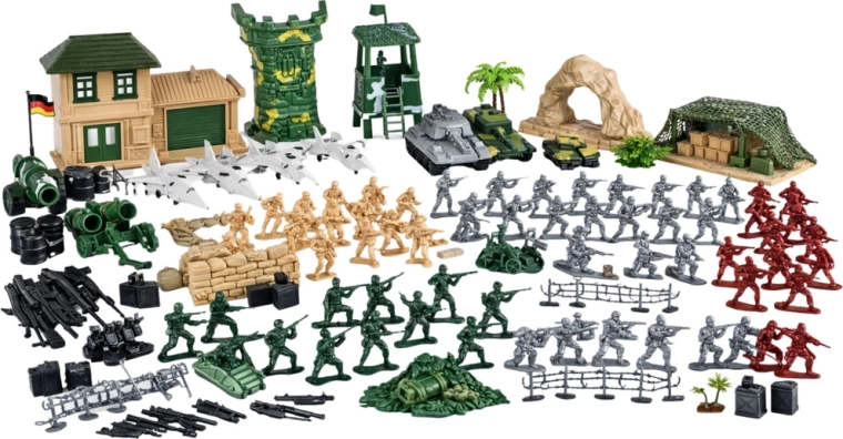 300 detaļu militāro misiju pasaule