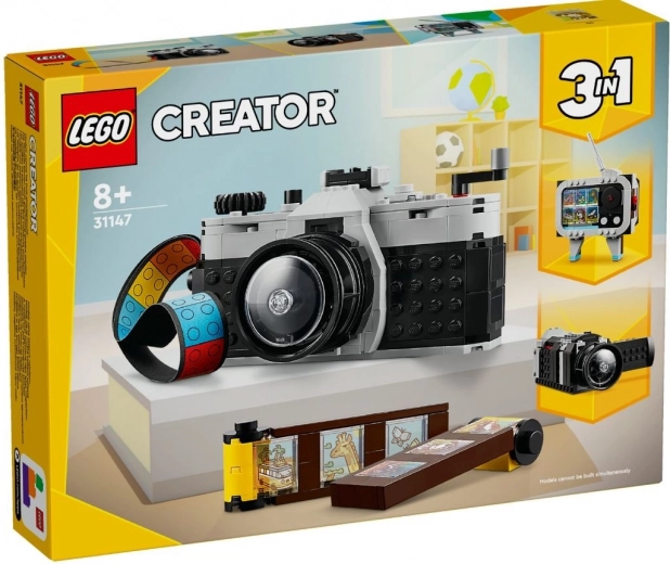 LEGO® Creator 3 vienā 31147 Retro fotoaparāts