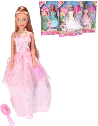 Lelle Defa Lucy princese balles kleitā ar piederumiem 29 cm - 1 gab.