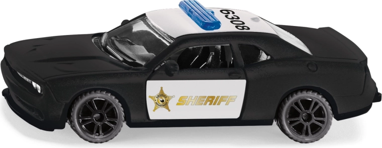 Siku Dodge Challenger SRT šerifa auto