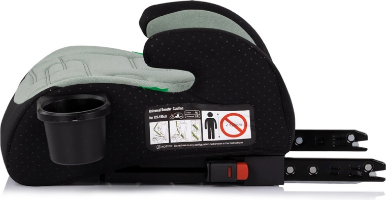 Stable and easy attachment thanks to ISOFIX