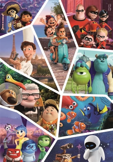Puzzle CLEMENTONI Pixar SuperColor 300 pieces