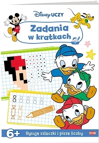 Disney Learns. Mickey. Tasks in Squares