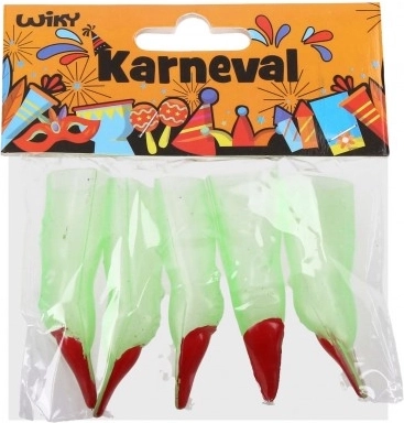 Witch Fingers Plastic 5 pcs
