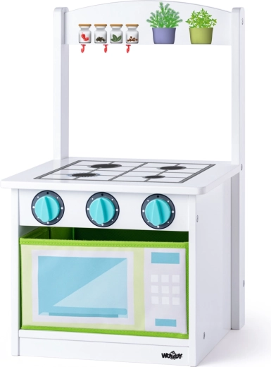 Children's Chair with Storage Space and Stove