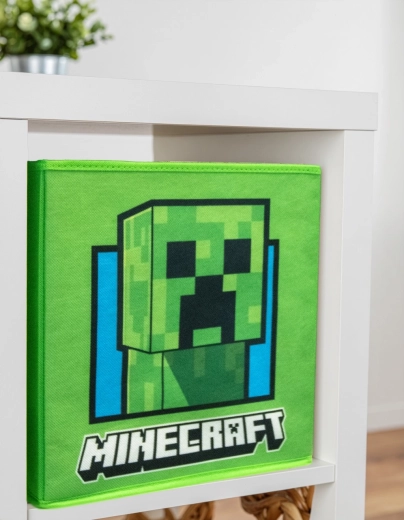 Minecraft uzglabāšanas kaste Grass Block bloka formā