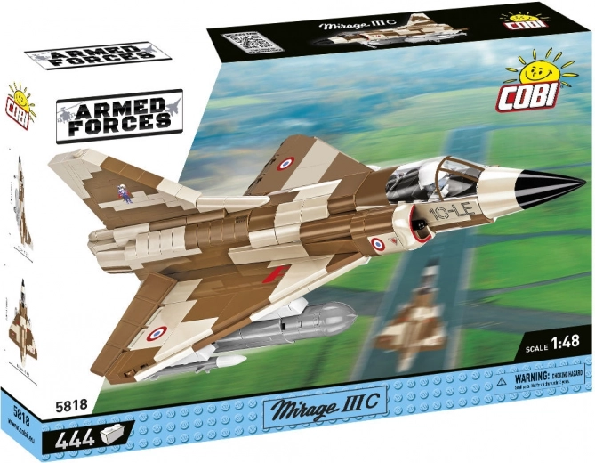 COBI Armed Forces būvkomplekts – Mirage IIIC 1:48, 444 detaļas