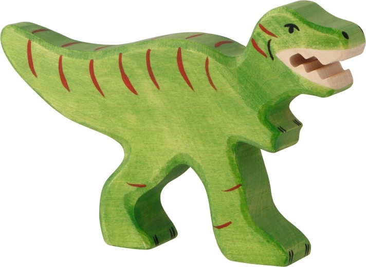 Holztiger tiranozaurs reks – 1 gabals