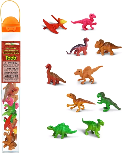 Safari Ltd. Toobs tube – baby dinosaurs