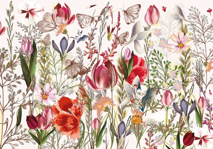 Puzzle Flowers: Meadow Bloom 500 Pieces